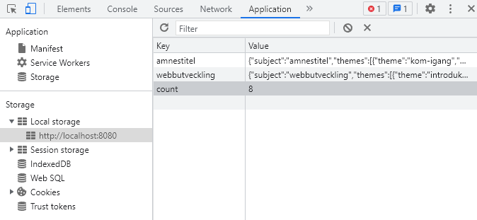 Localstorage illustration